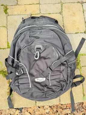 Greats Black and Gray Men's Utility Backpack